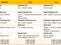 Jadłospis dieta 4000 kcal: poniedziałek, wtorek, środa. Posiłki od śniadania do kolacji, z podziałem na makroskładniki.
